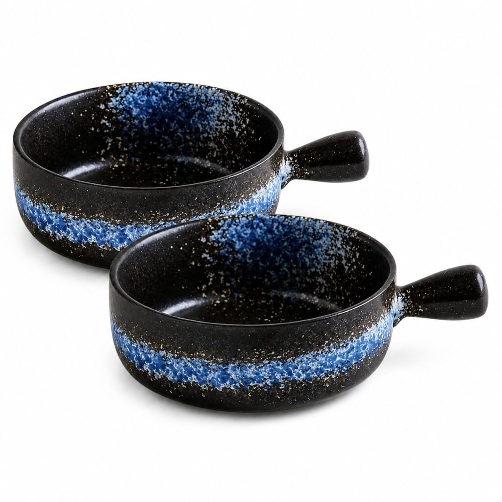 Valqia Sora Handled Bowl — Set of 2