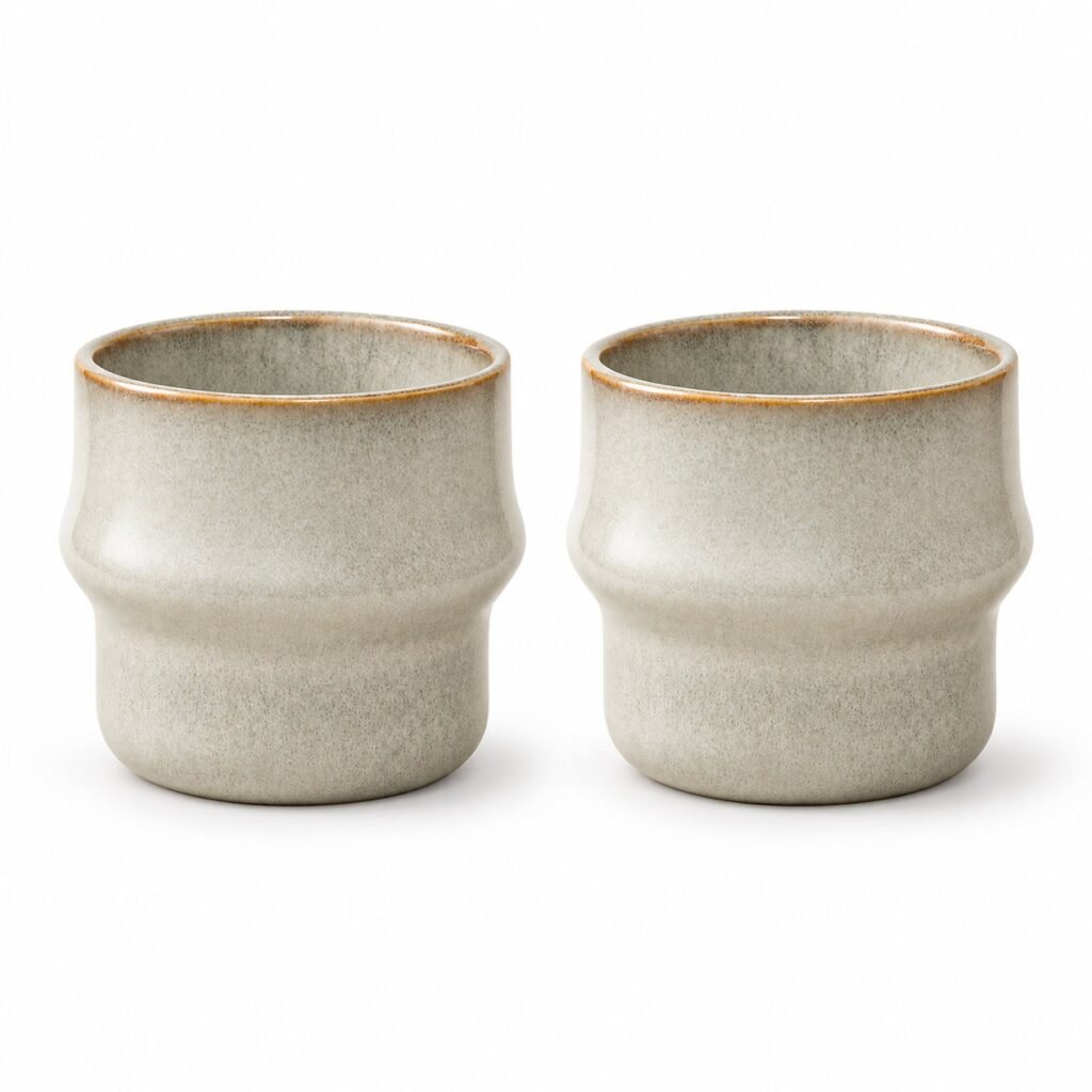 Valqia Nami Sculpted Cup — Set of 2