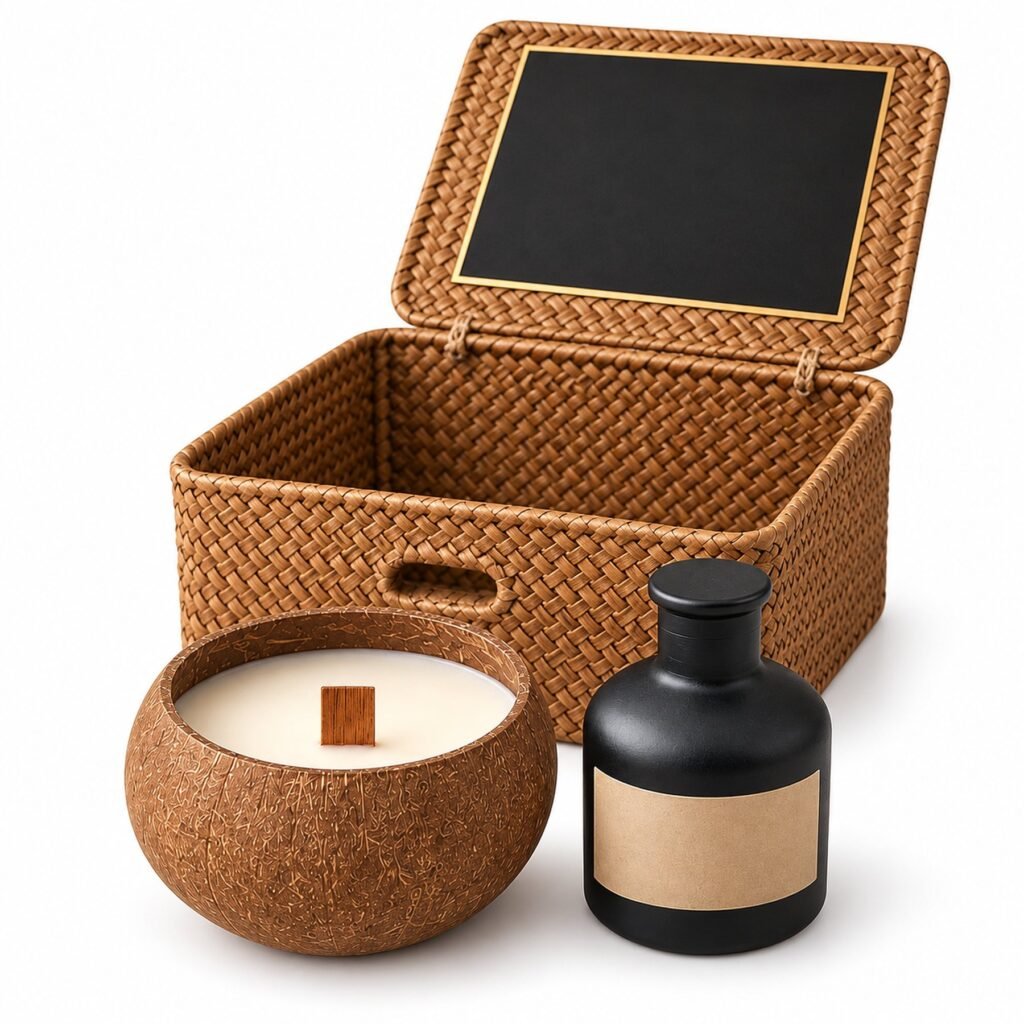 Valqia Island Bloom Candle Gift Set